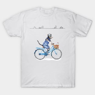 Victorian Can on a Bike T-Shirt